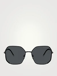 Polarized Geometric Sunglasses