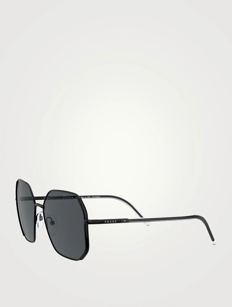 Polarized Geometric Sunglasses