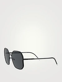 Polarized Geometric Sunglasses