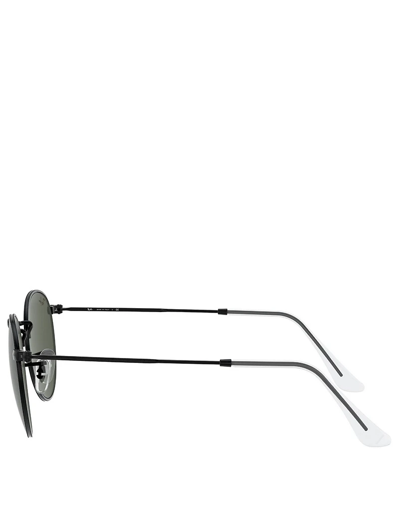 RB3447 Round Metal Sunglasses