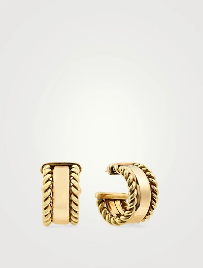 Doppia Hoop Earrings