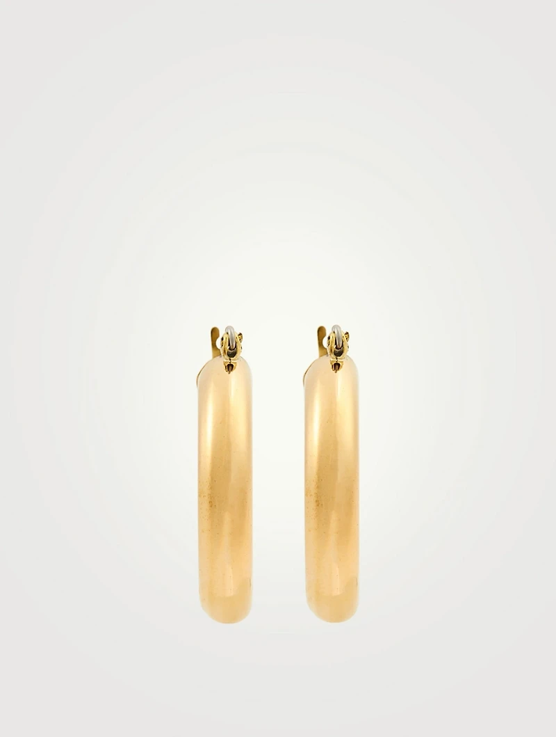 Mini Round Hoop Earrings