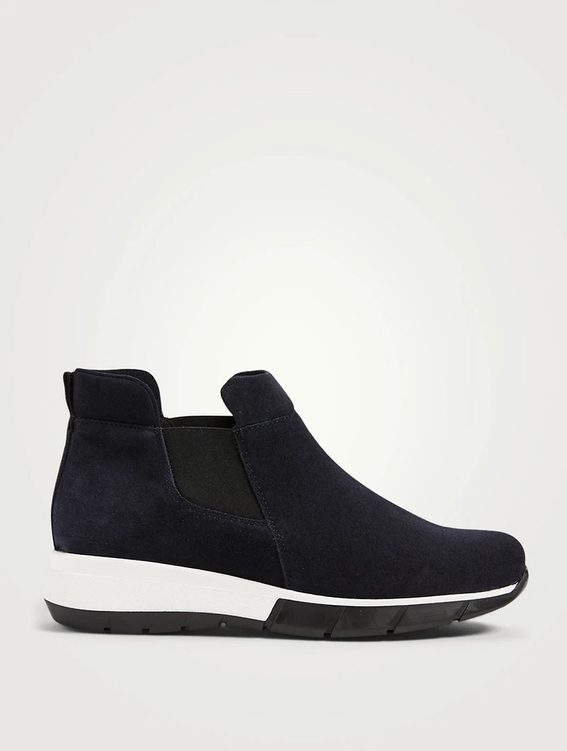 Nikki Suede Slip-On Sneakers