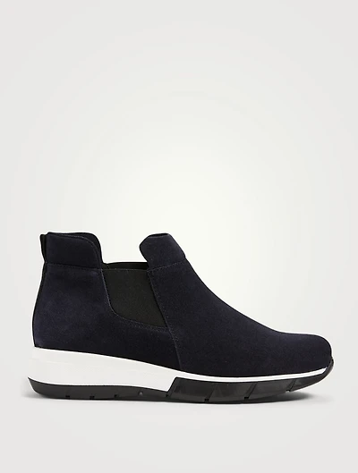 Nikki Suede Slip-On Sneakers