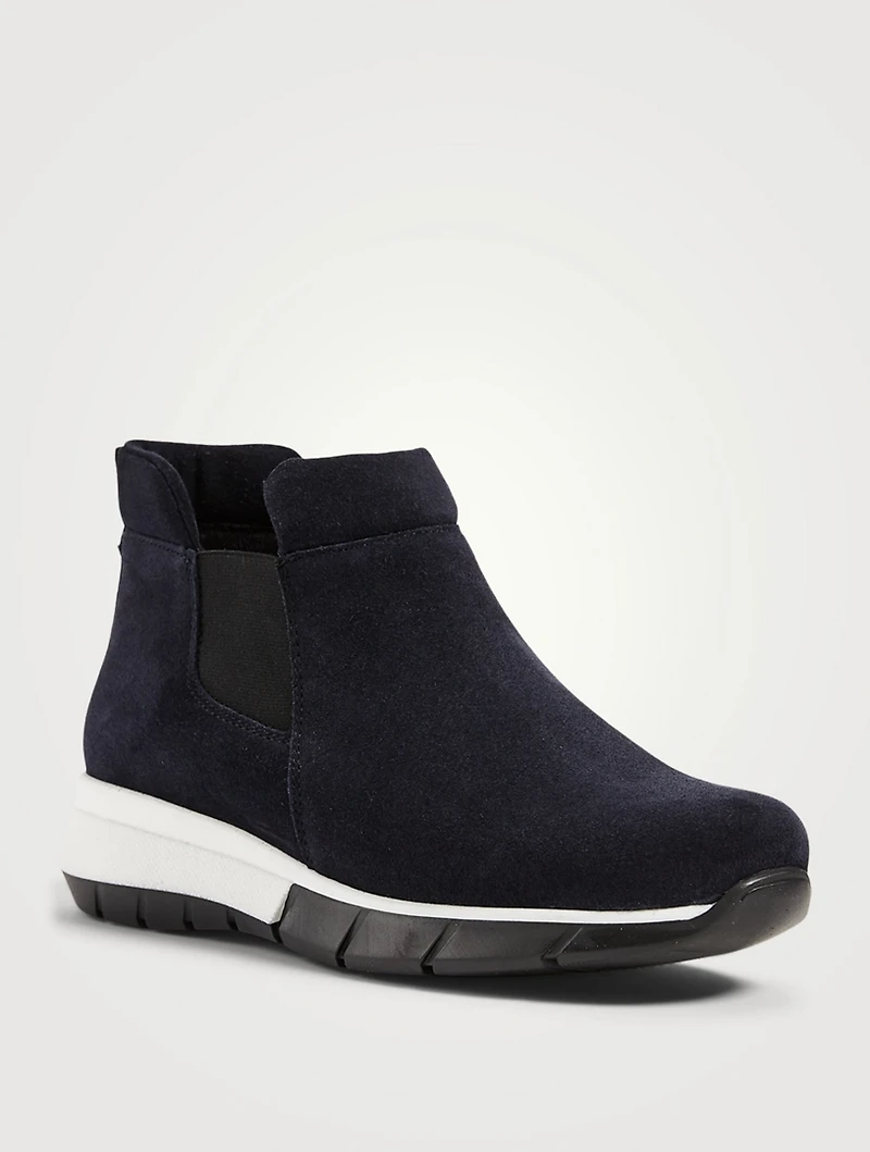 Nikki Suede Slip-On Sneakers