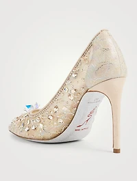 Cinderella 100 Crystal Lace Pumps