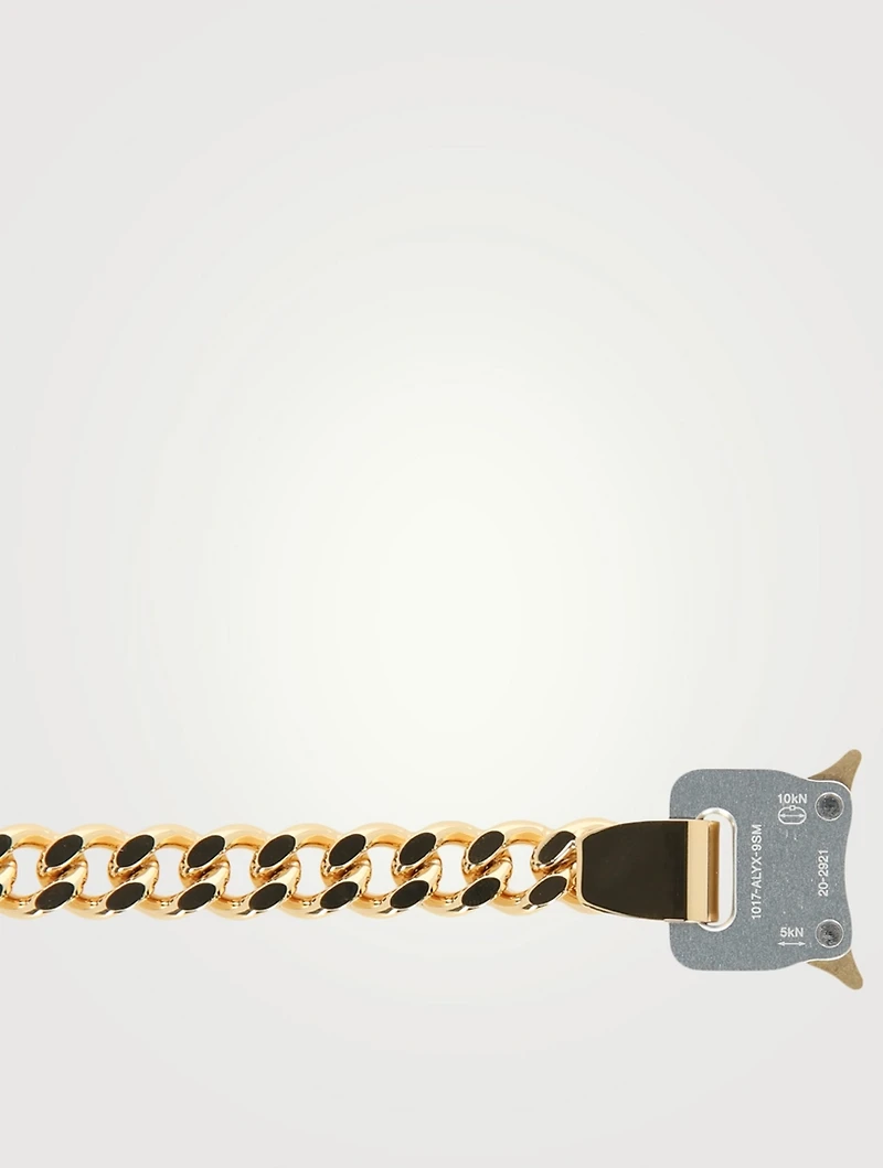Coloured Links Buckle Necklace