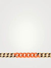 Coloured Links Buckle Necklace