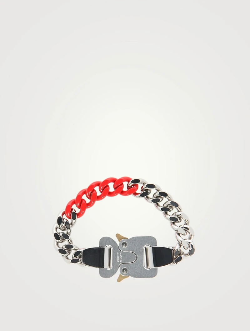 Coloured Links Buckle Bracelet