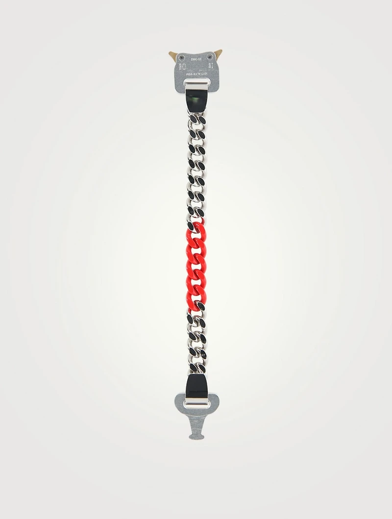 Coloured Links Buckle Bracelet