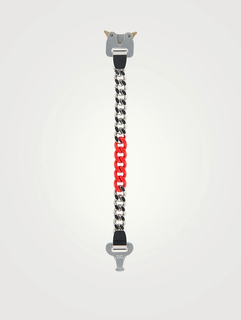 Coloured Links Buckle Bracelet