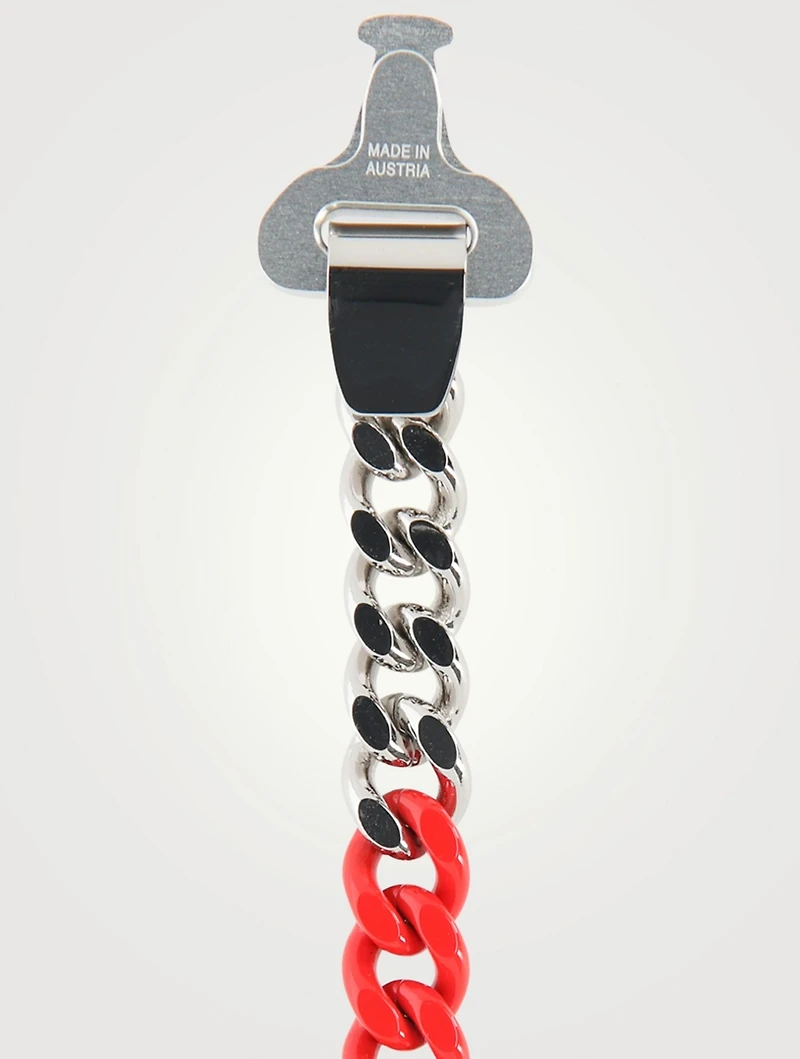 Coloured Links Buckle Bracelet