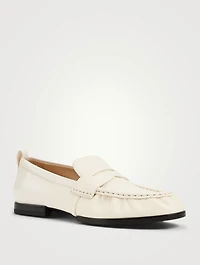 Leather Loafers