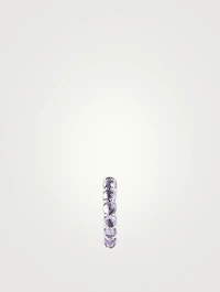 Globo Sterling Silver Huggie Hoop Earring