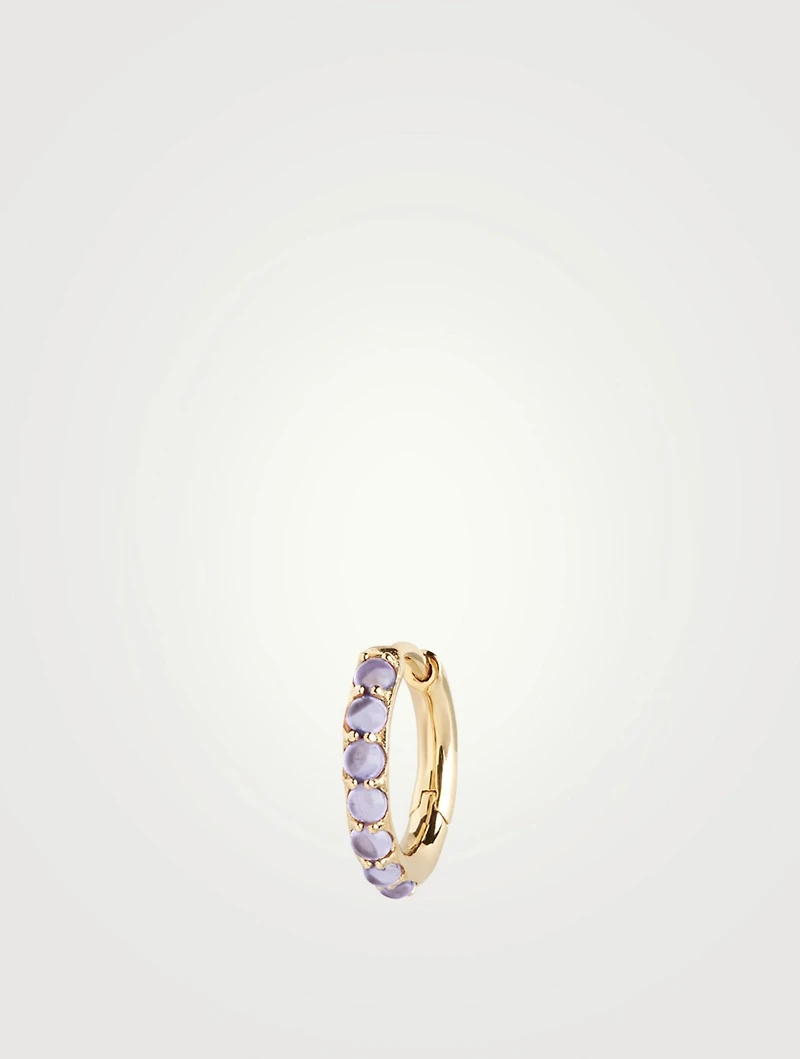 Globo Goldplated Huggie Hoop Earring