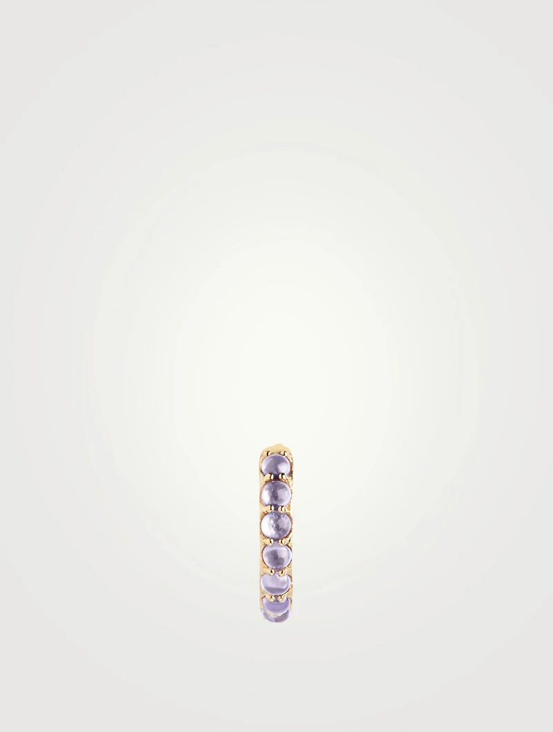 Globo Goldplated Huggie Hoop Earring