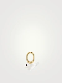 Tweet Goldplated Charm With Mother-Of-Pearl
