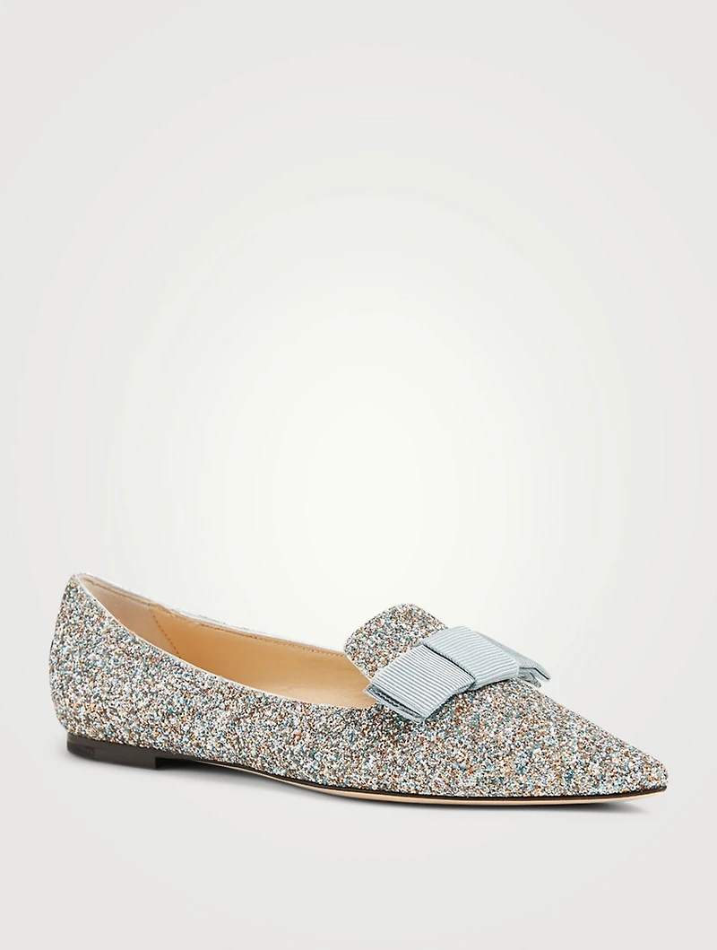 Gala Fine Glitter Ballet Flats
