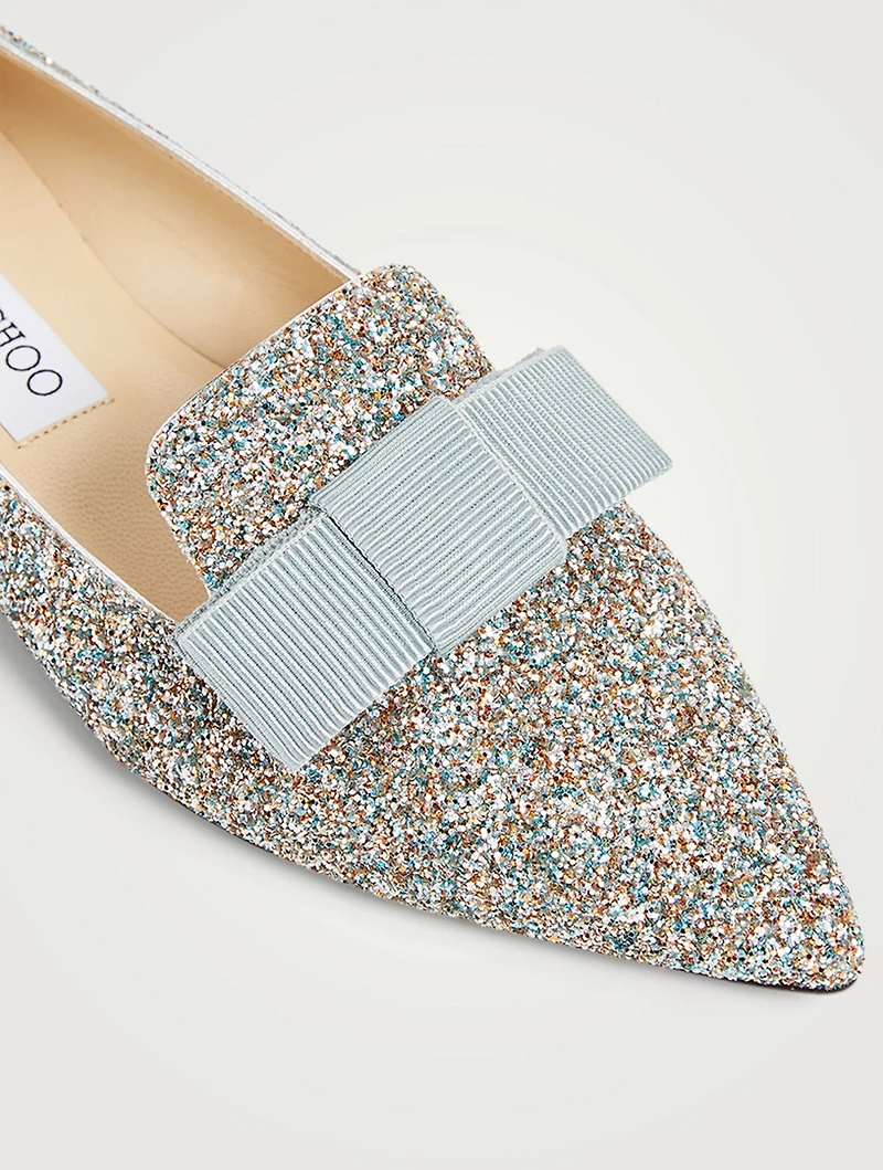 Gala Fine Glitter Ballet Flats