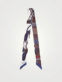 Silk Ribbon Hair Scarf