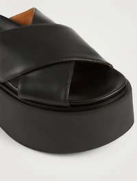 Fussbett Leather Platform Sandals