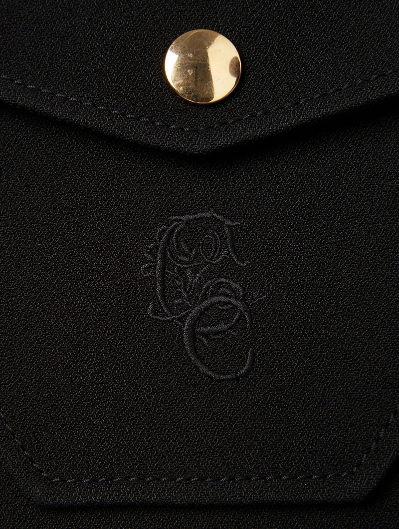 Fitted Military Jacket