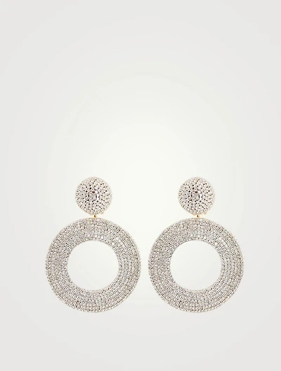 Crystal Hoop Earrings