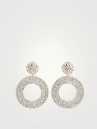 Crystal Hoop Earrings