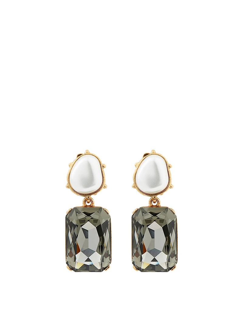 Gemstone Drop Earrings