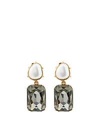 Gemstone Drop Earrings
