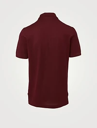 Cotton-Blend Polo With Tonal Logo