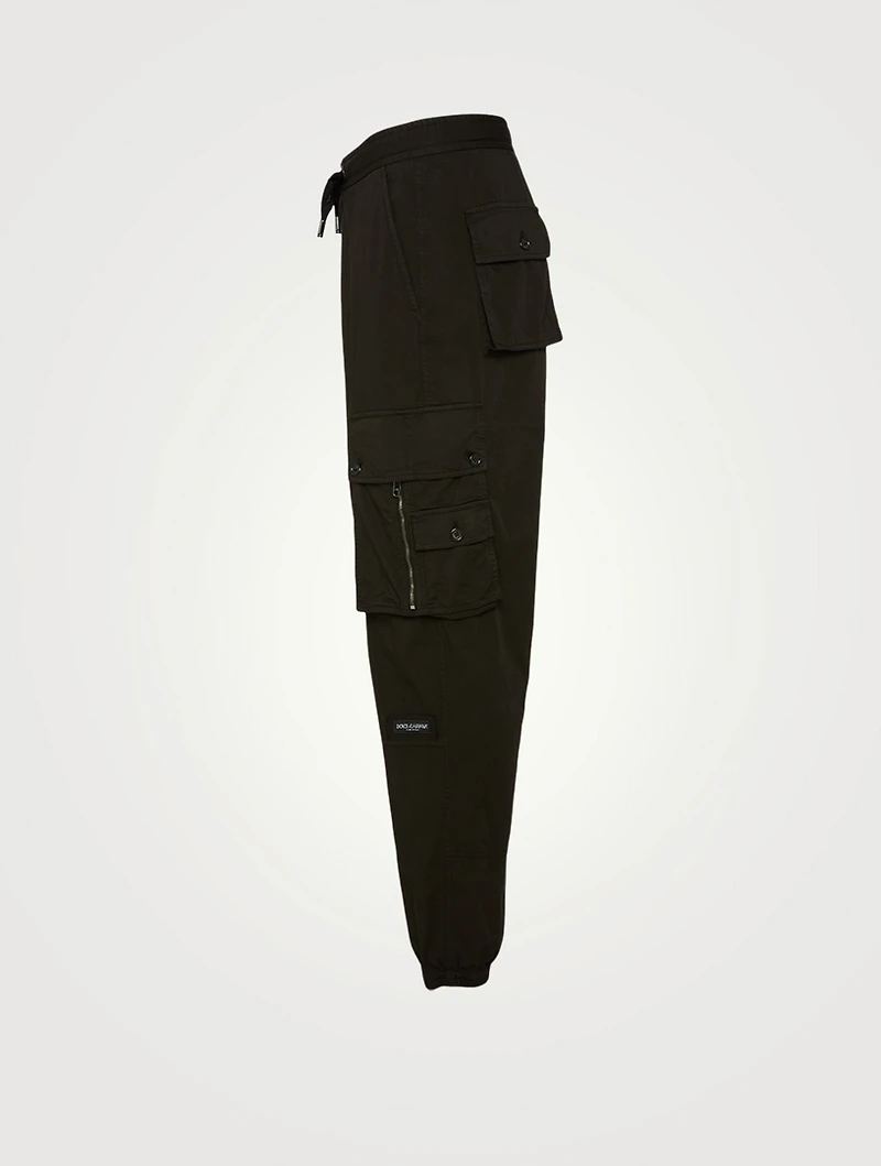 Cotton Stretch Jogger Pants