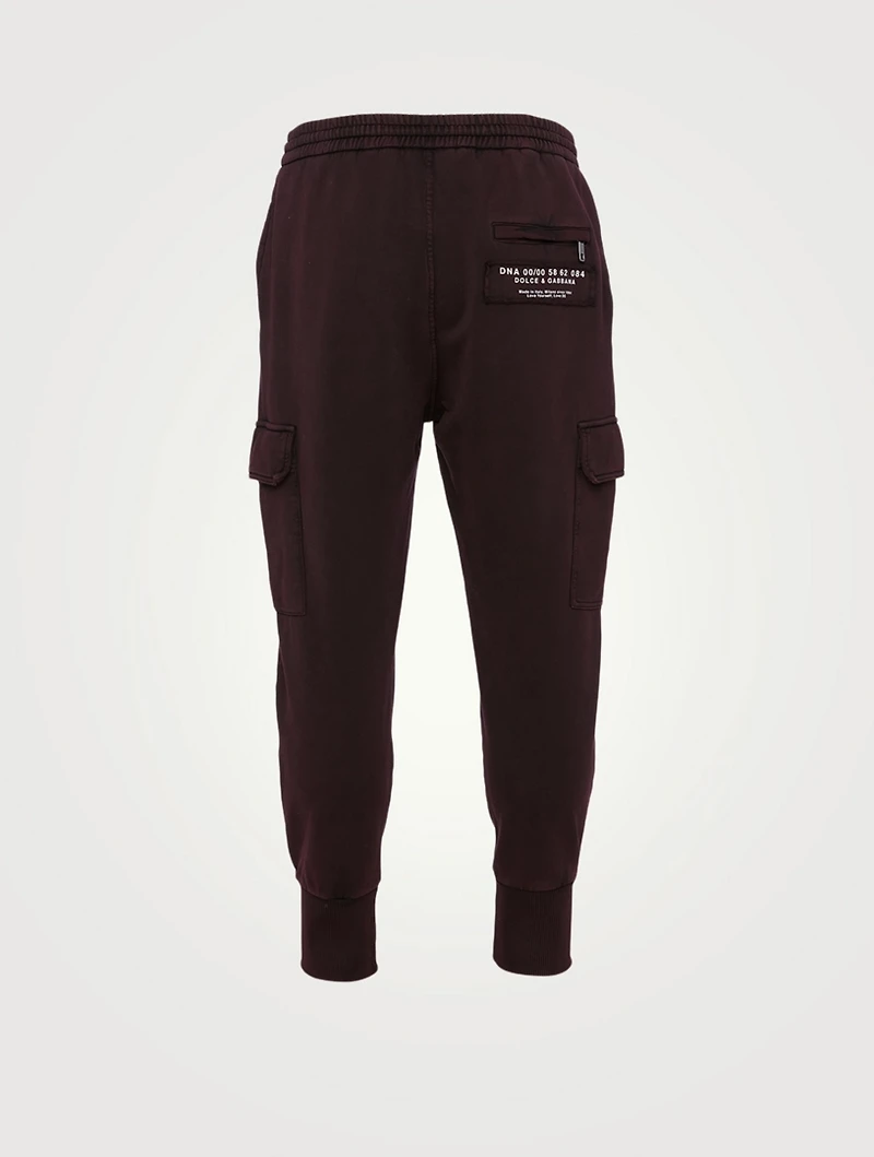 Cotton Cargo Jogger Pants