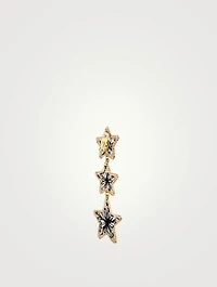 Light In The Dark Iraca Palm And Gold-Plated Bronze Drop Earrings