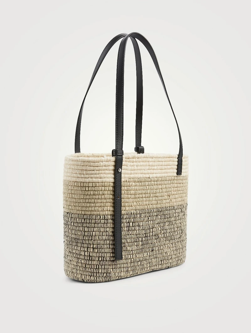 Small Square Basket Bag