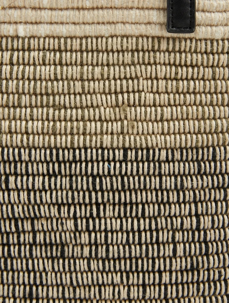 Small Square Basket Bag