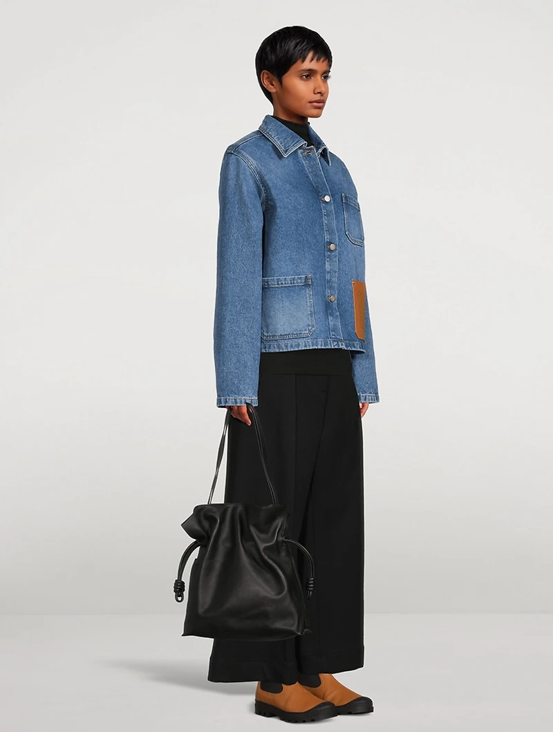 Large Flamenco Leather Bag