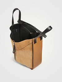 Hammock Leather And Suede Tote Bag