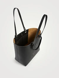 Anagram Leather Tote Bag