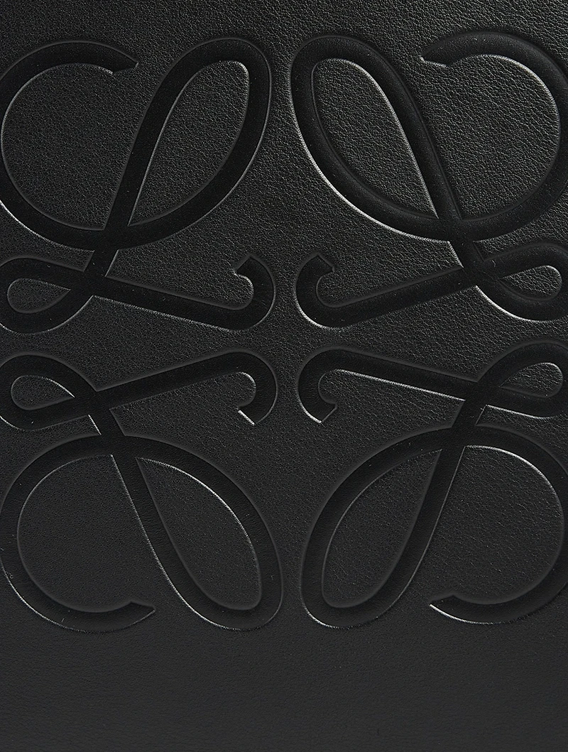 Anagram Leather Tote Bag