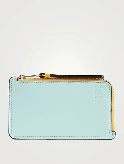 Coin Leather Card Holder