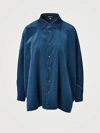 Cotton Corduroy Wide Shirt