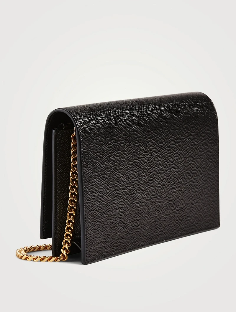 Kate YSL Monogram Leather Chain Wallet Bag
