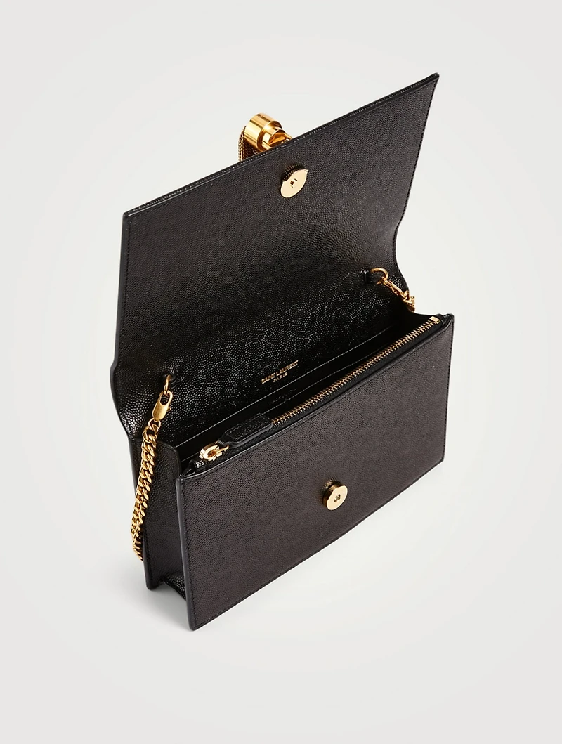 Kate YSL Monogram Leather Chain Wallet Bag