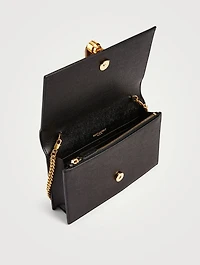 Kate YSL Monogram Leather Chain Wallet Bag