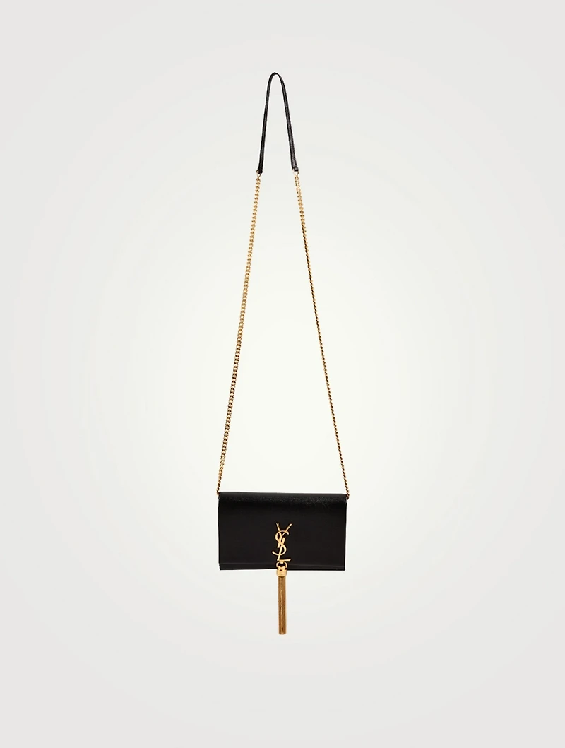 Kate YSL Monogram Leather Chain Wallet Bag