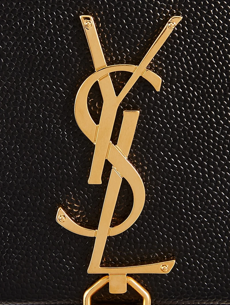 Kate YSL Monogram Leather Chain Wallet Bag