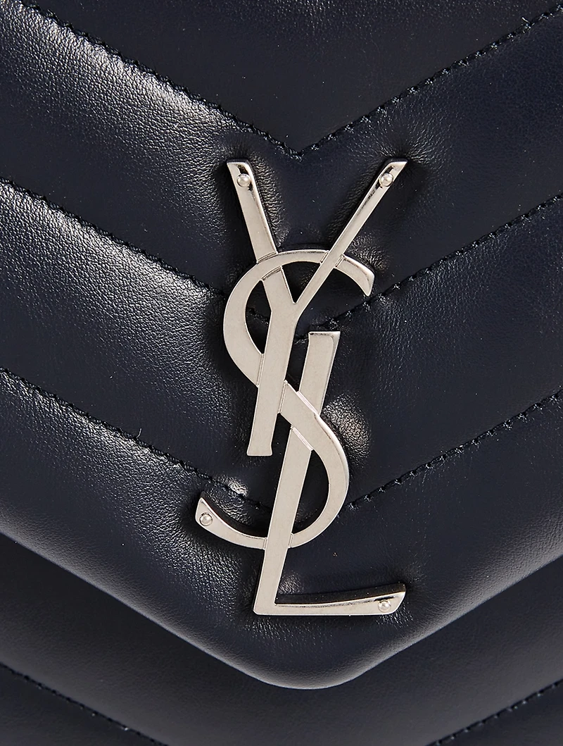 Medium Loulou YSL Monogram Leather Chain Bag