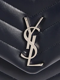 Medium Loulou YSL Monogram Leather Chain Bag