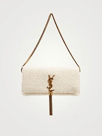 Kate 99 YSL Monogram Bouclé Tweed Wool Baguette Bag